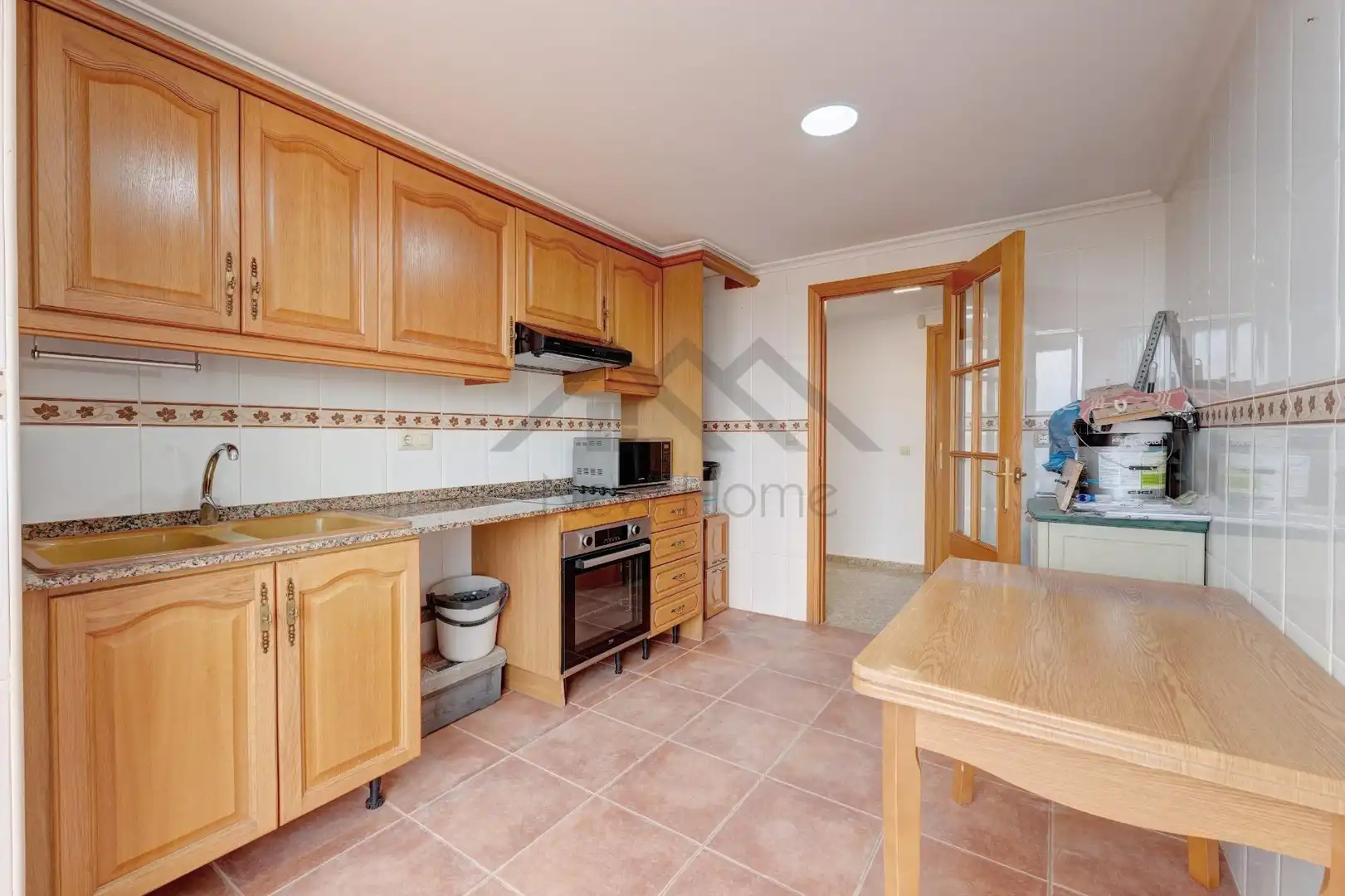 Kitchen of Flat for rent in La Pobla de Vallbona  with Heating, Terrace and Storage room