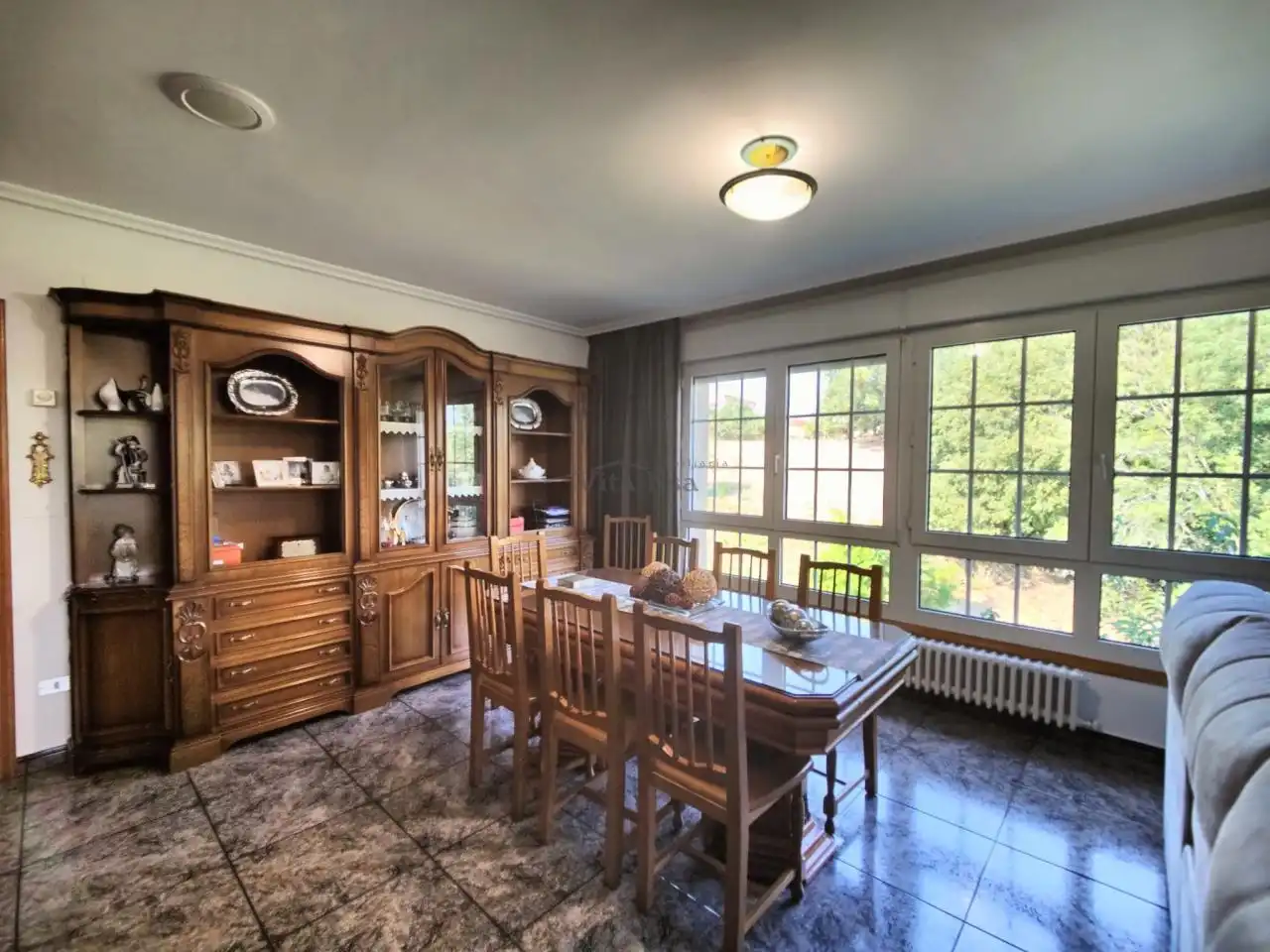 Dining room of Houses for sale in Ourense Capital   with Heating, Private garden and Swimming Pool