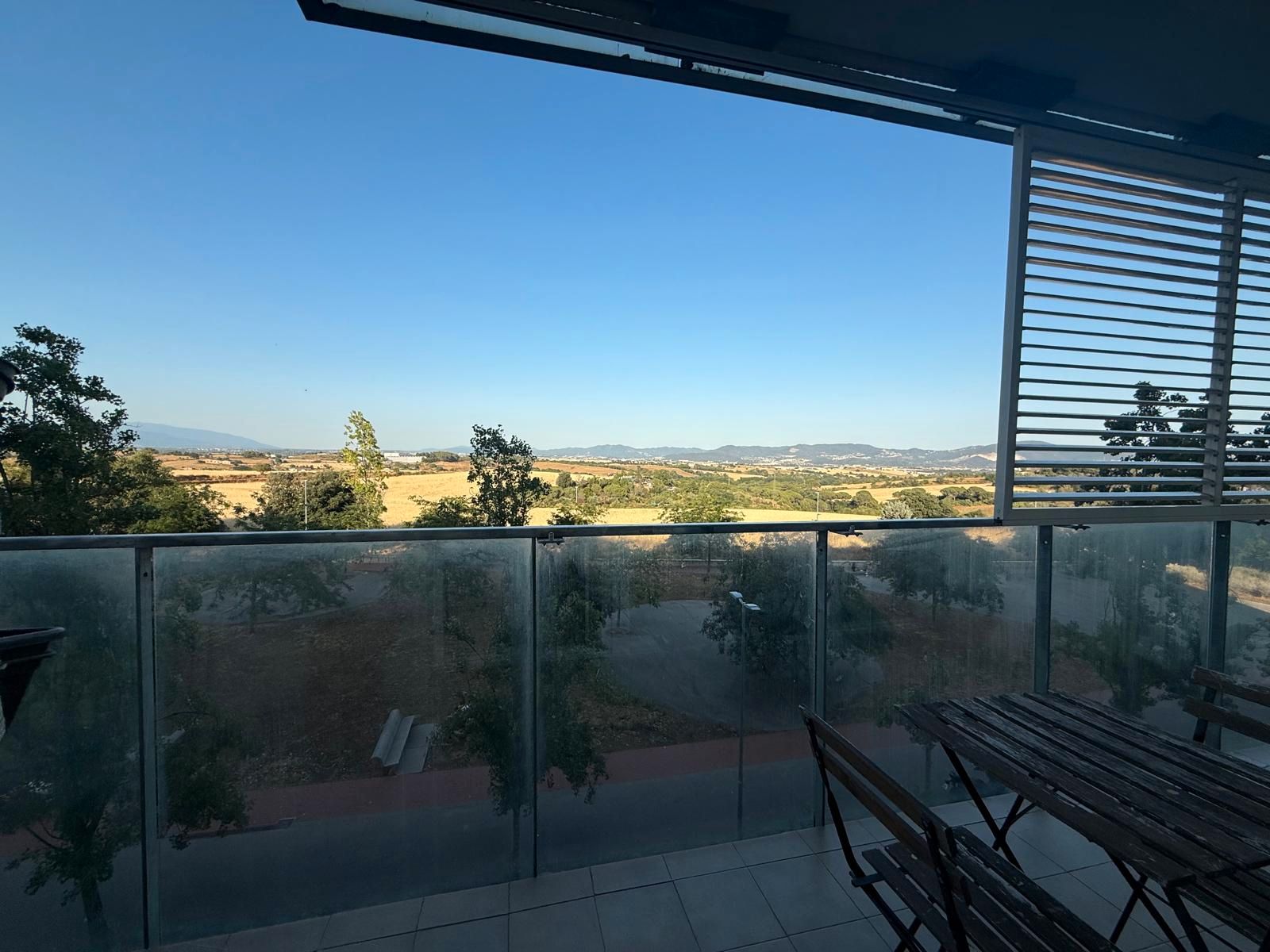 Terrace of Flat for sale in Sabadell  with Heating, Parquet flooring and Furnished