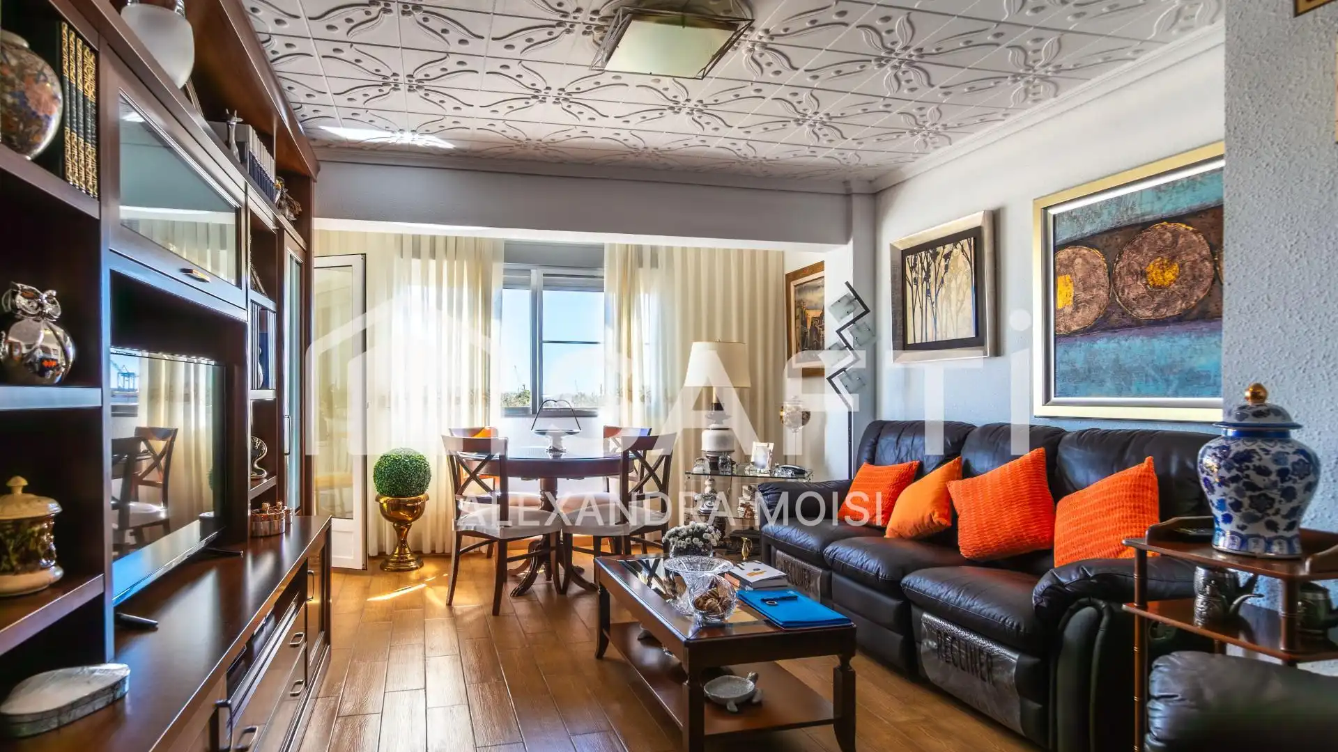 Living room of Flat for sale in Castellón de la Plana / Castelló de la Plana  with Heating and Balcony