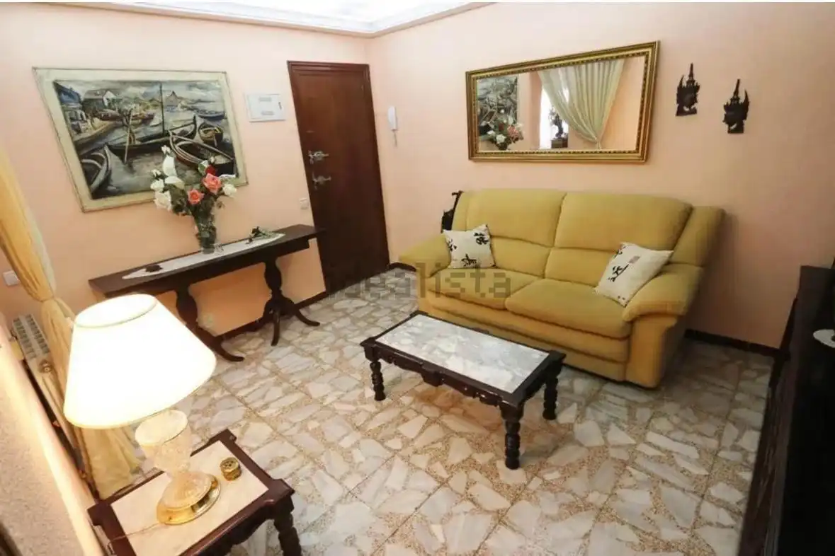 Sala d'estar de Pis en venda en Getafe amb Terrassa