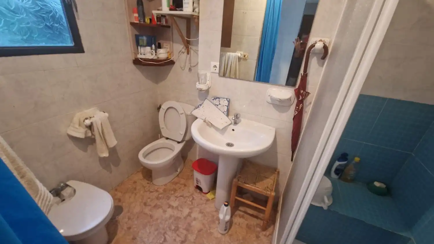 Bany de Casa adosada en venda en Jaén amb Aire condicionat, Calefacció i Terrassa