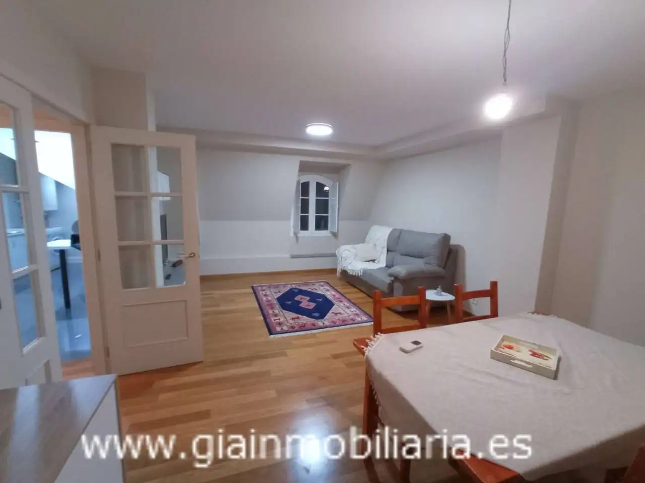 Sala de estar de Dúplex en venta en Mondariz-Balneario con Aire acondicionado, Calefacción y Parquet