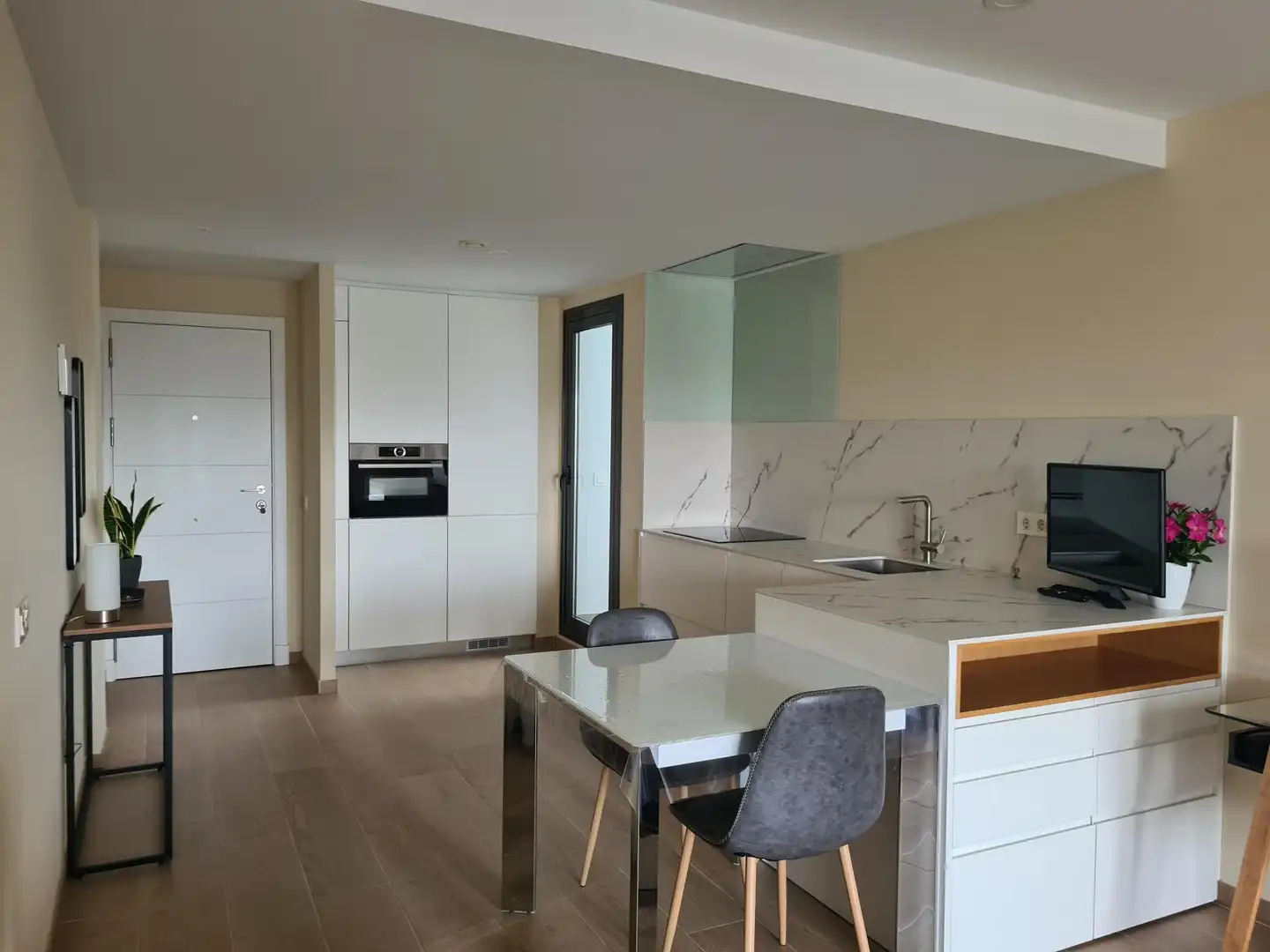 Cuina de Apartament en venda en Jerez de la Frontera amb Aire condicionat, Terrassa i Traster