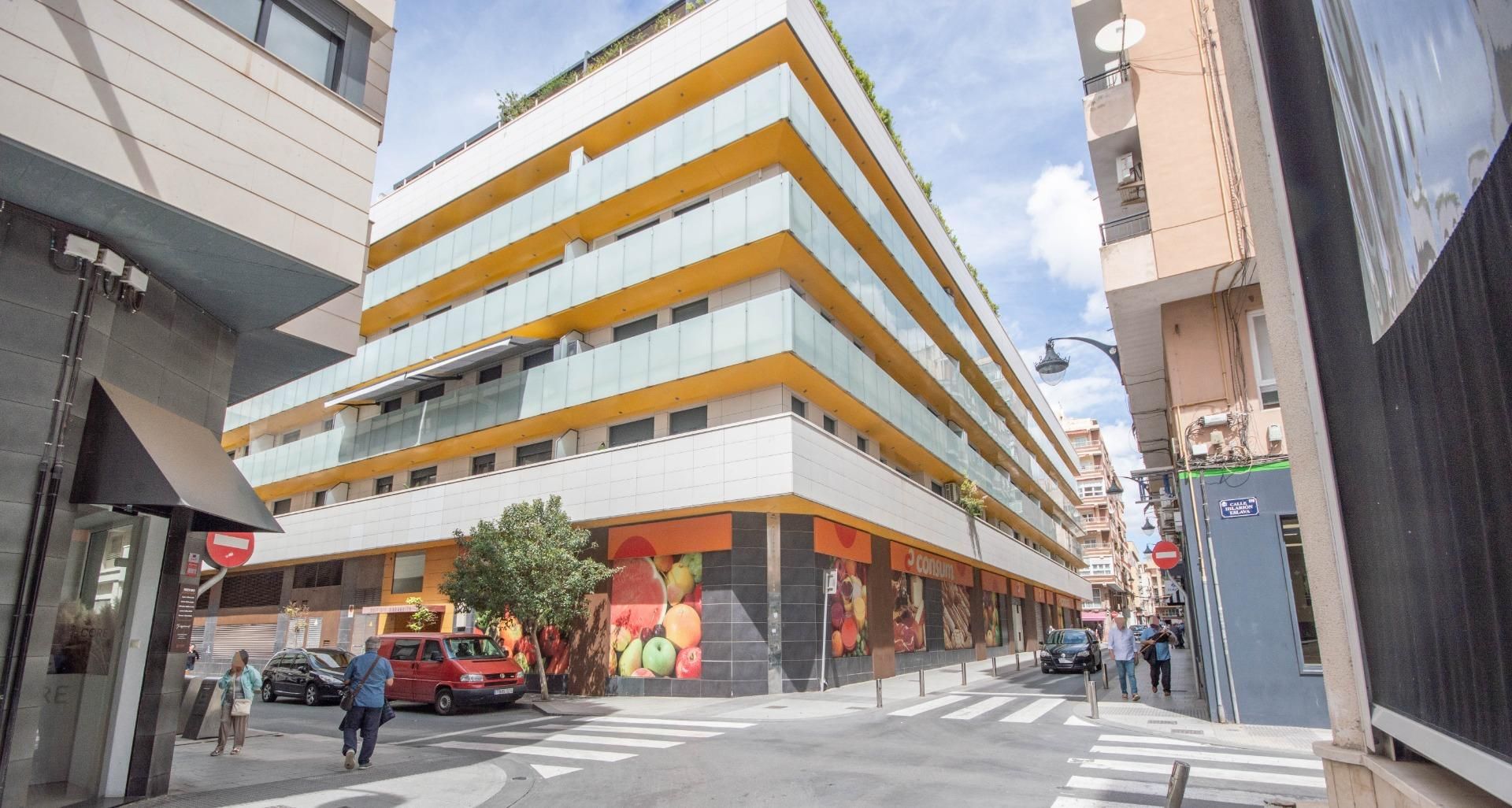 Exterior view of Flat for sale in Elda  with Balcony