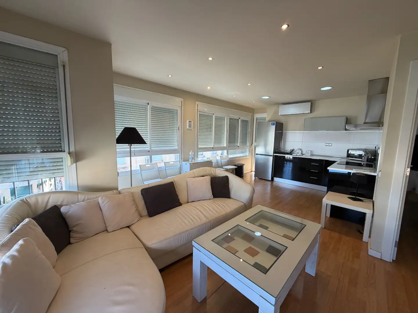 Living room of Flat for rent in Úbeda  with Air Conditioner, Furnished and Oven