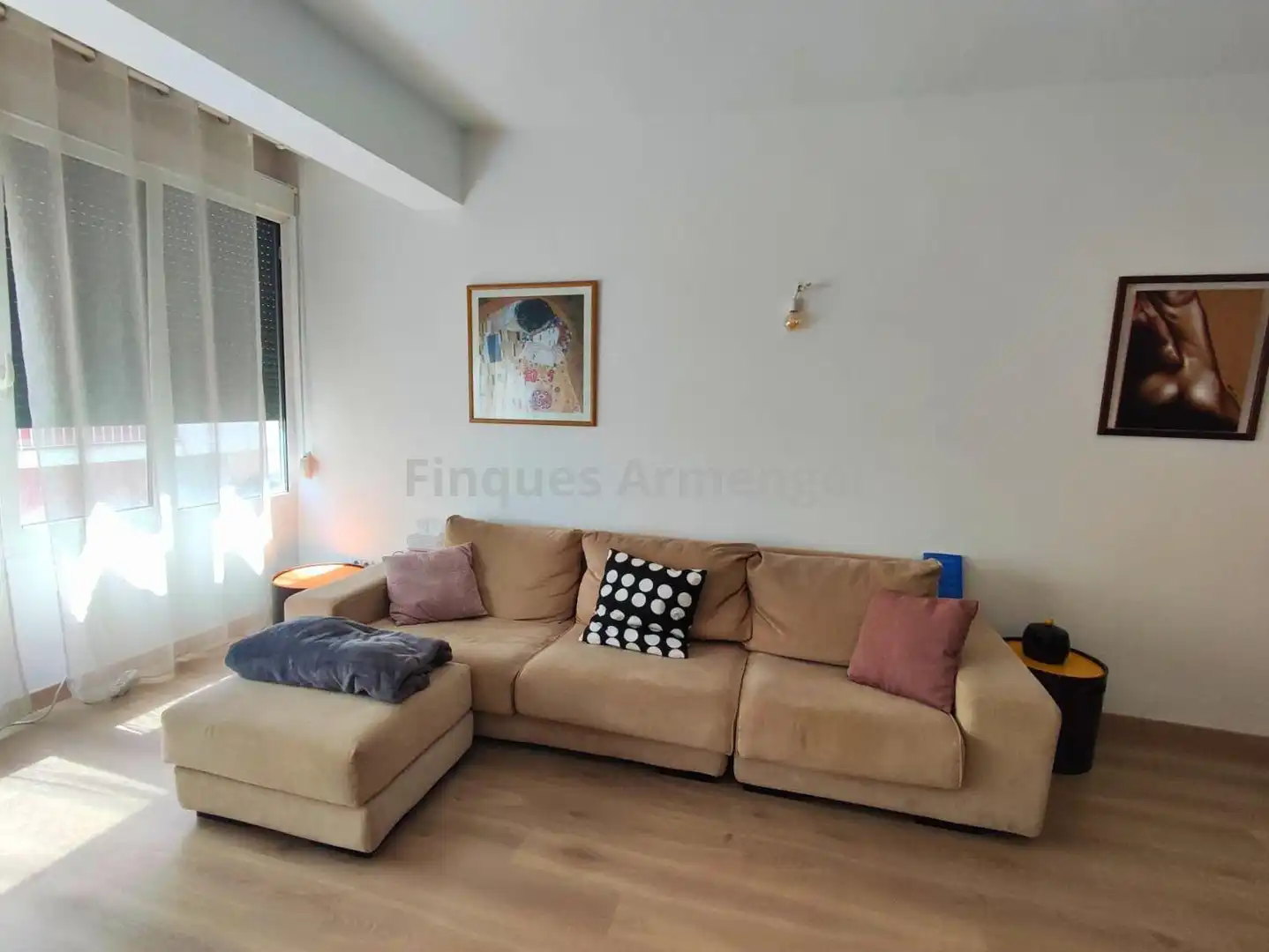 Sala d'estar de Pis en venda en Es Castell amb Traster i Moblat