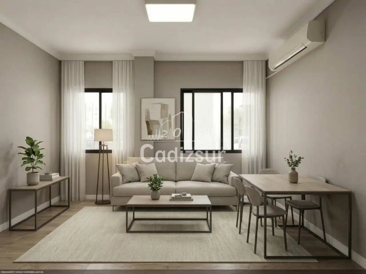 Sala de estar de Piso en venta en Cádiz con Aire acondicionado