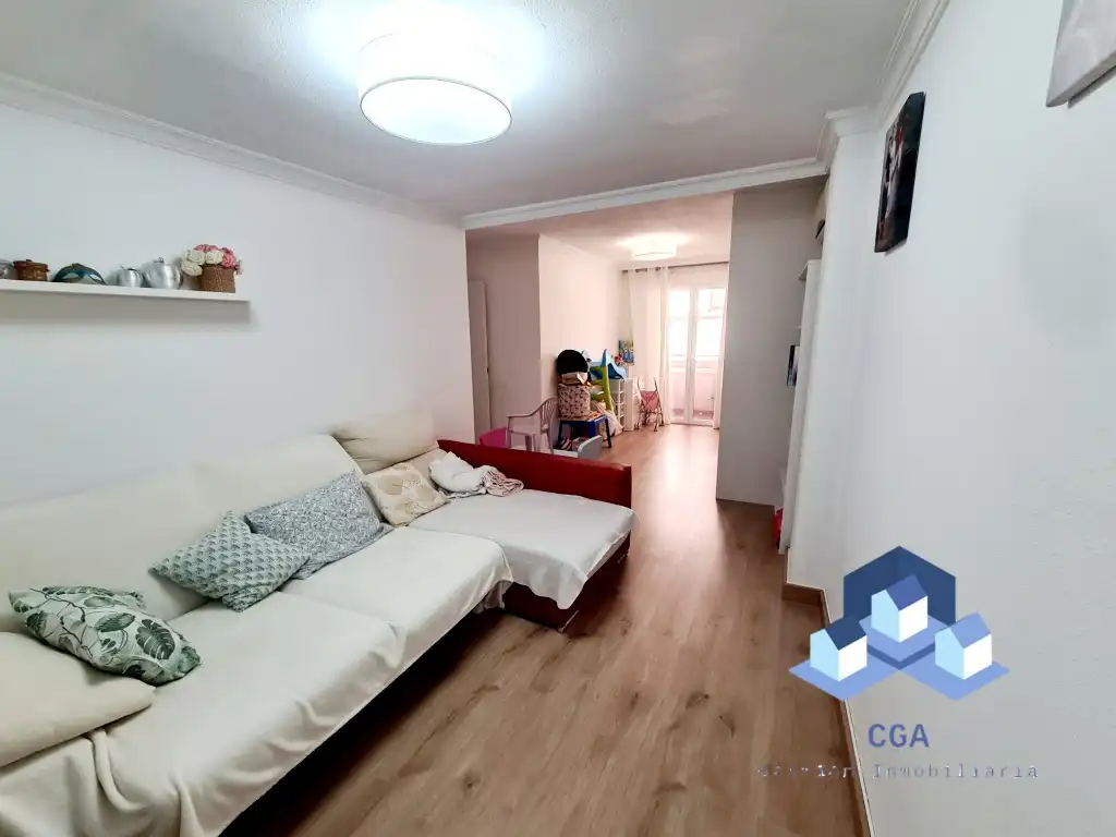Sala de estar de Piso en venta en Lorca con Aire acondicionado, Calefacción y Parquet