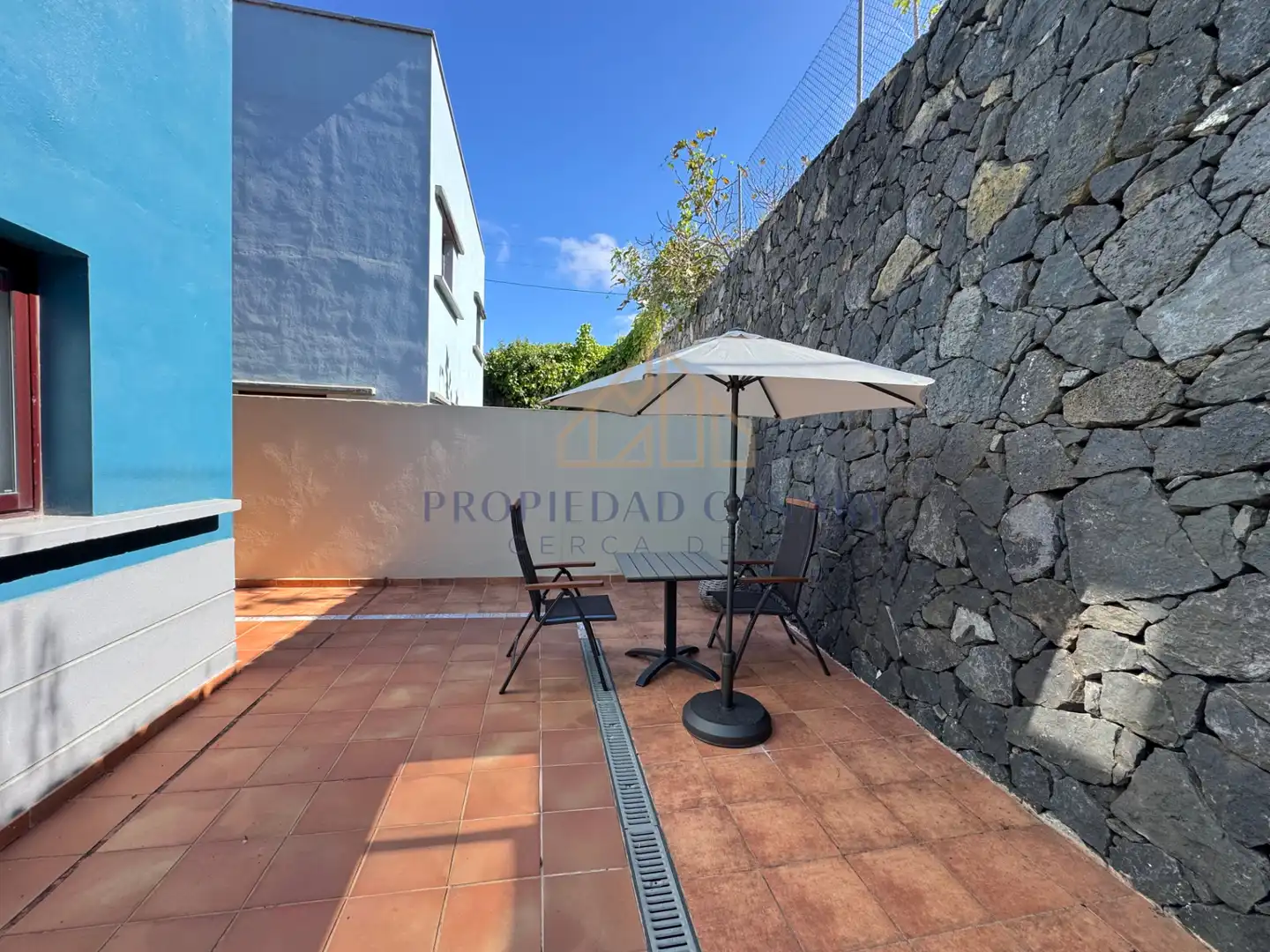 Terraza de Casa adosada de alquiler en La Orotava con Jardín privado, Terraza y Amueblado