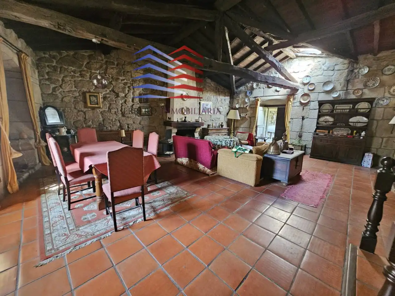 Sala de estar de Casa o chalet en venta en Barbadás con Jardín privado, Terraza y Piscina