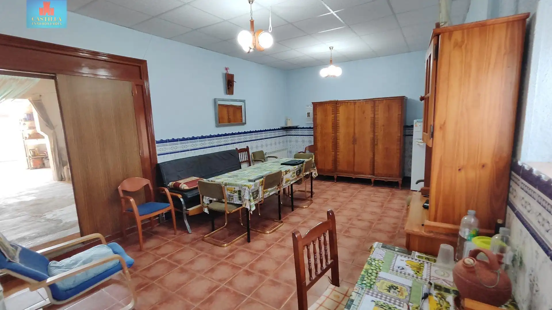 Menjador de Casa o xalet en venda en Bercial de Zapardiel amb Calefacció, Terrassa i Traster