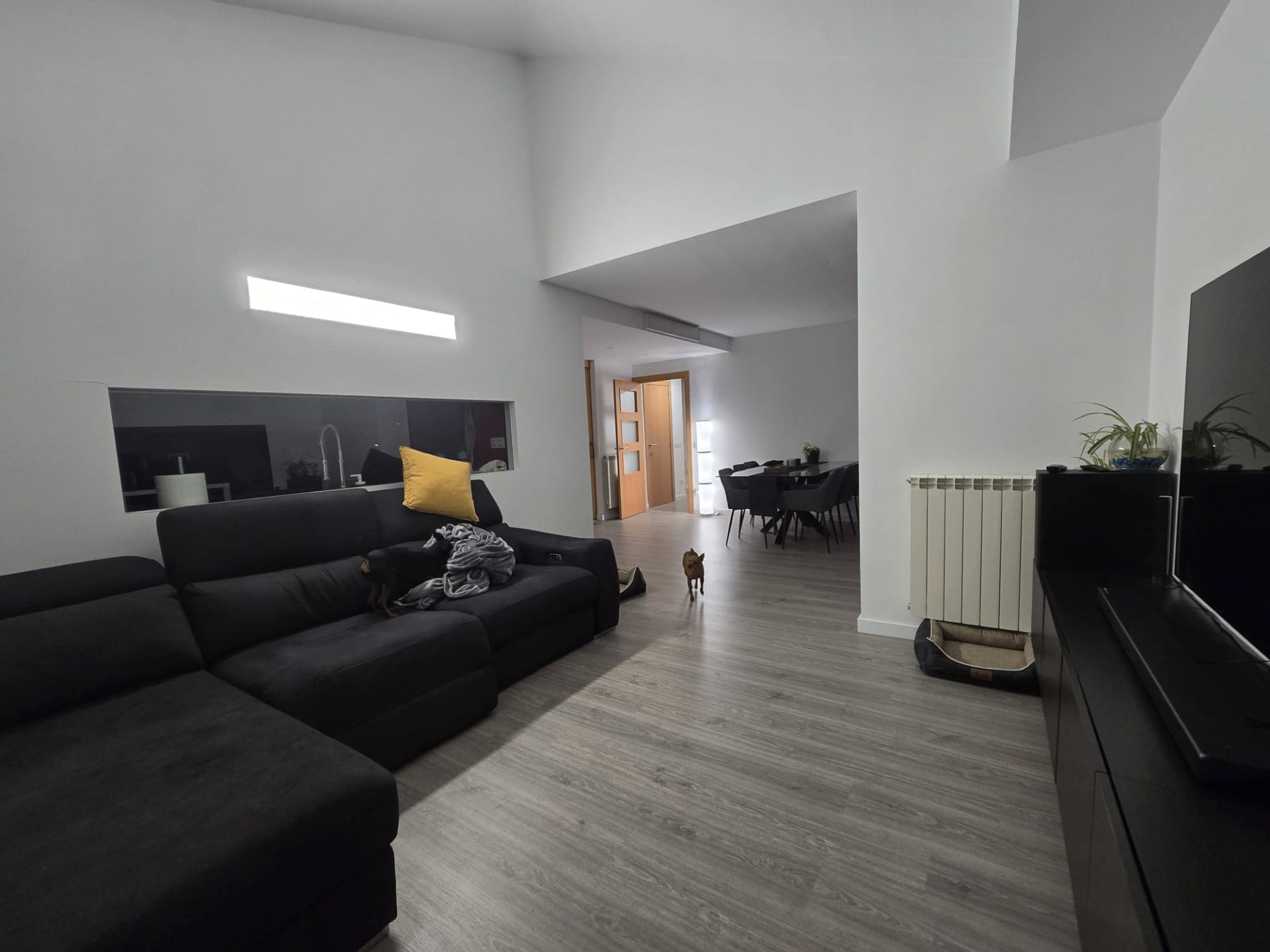 Living room of Duplex for sale in Capellades  with Heating, Parquet flooring and Terrace