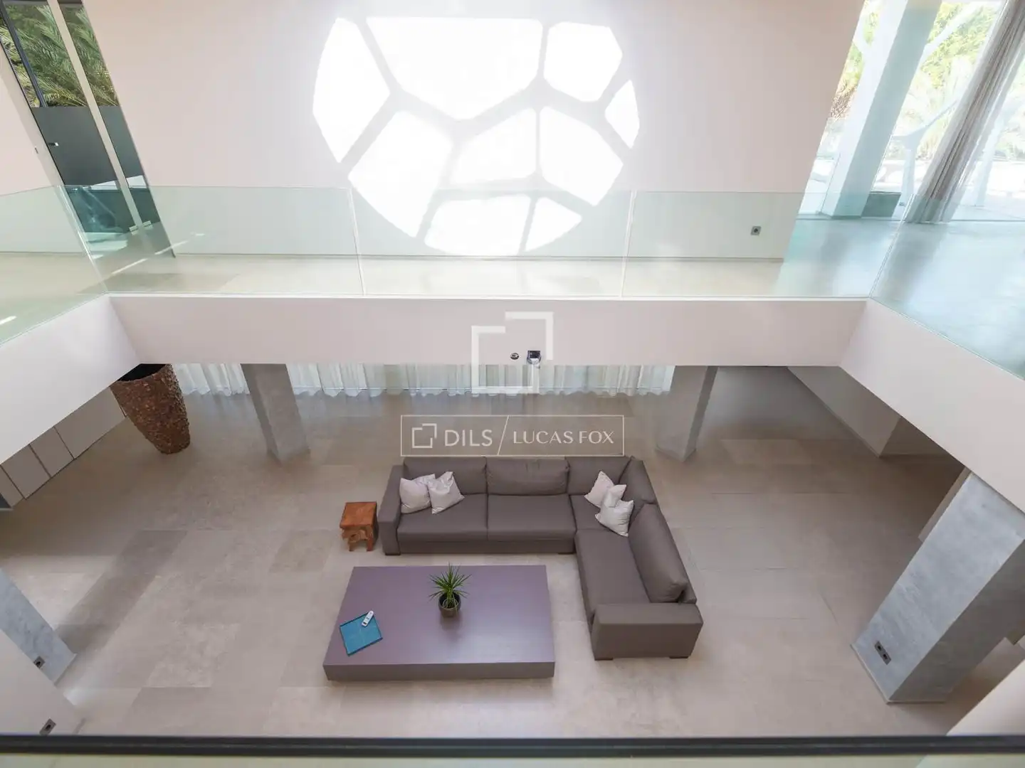 Living room of Houses for sale in Santa Eulària des Riu  with Air Conditioner, Heating and Private garden