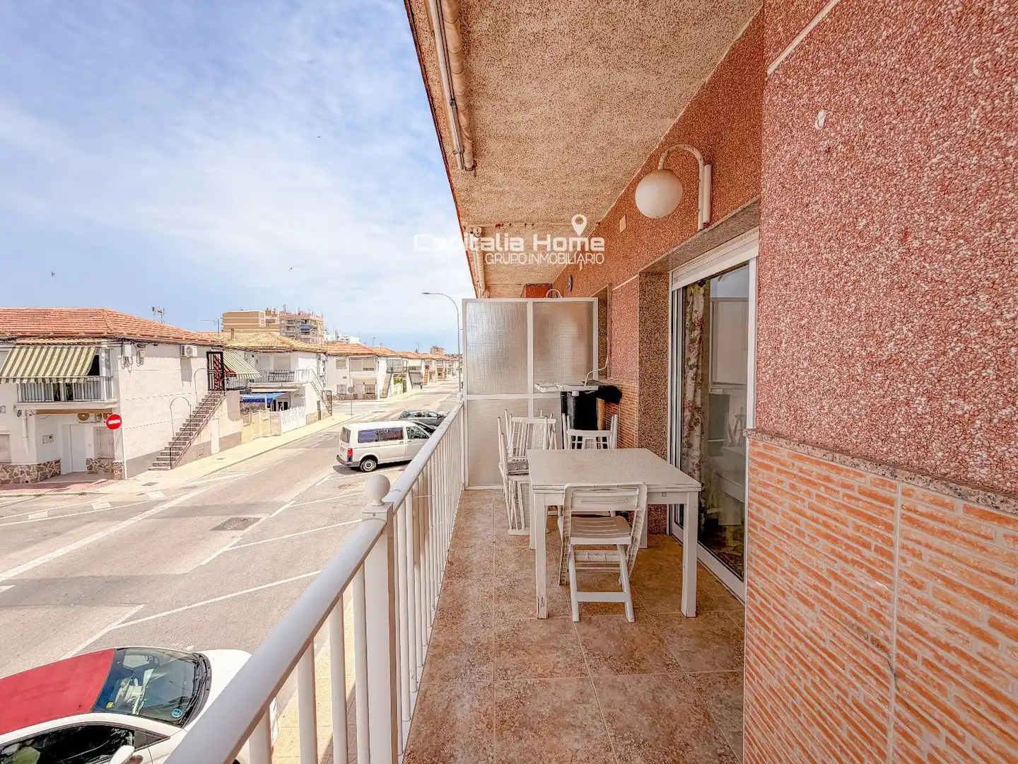 Terrasse von Wohnung zum Verkauf in Santa Pola mit Terrasse, Abstellraum und Möbliert