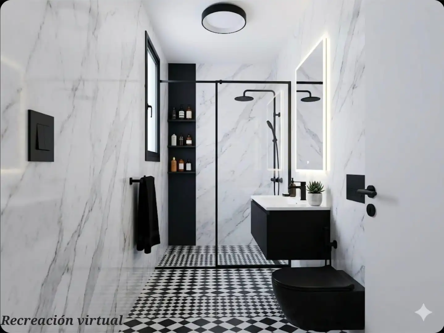 Baño de Casa o chalet en venta en Sevilla con Aire acondicionado, Calefacción y Terraza