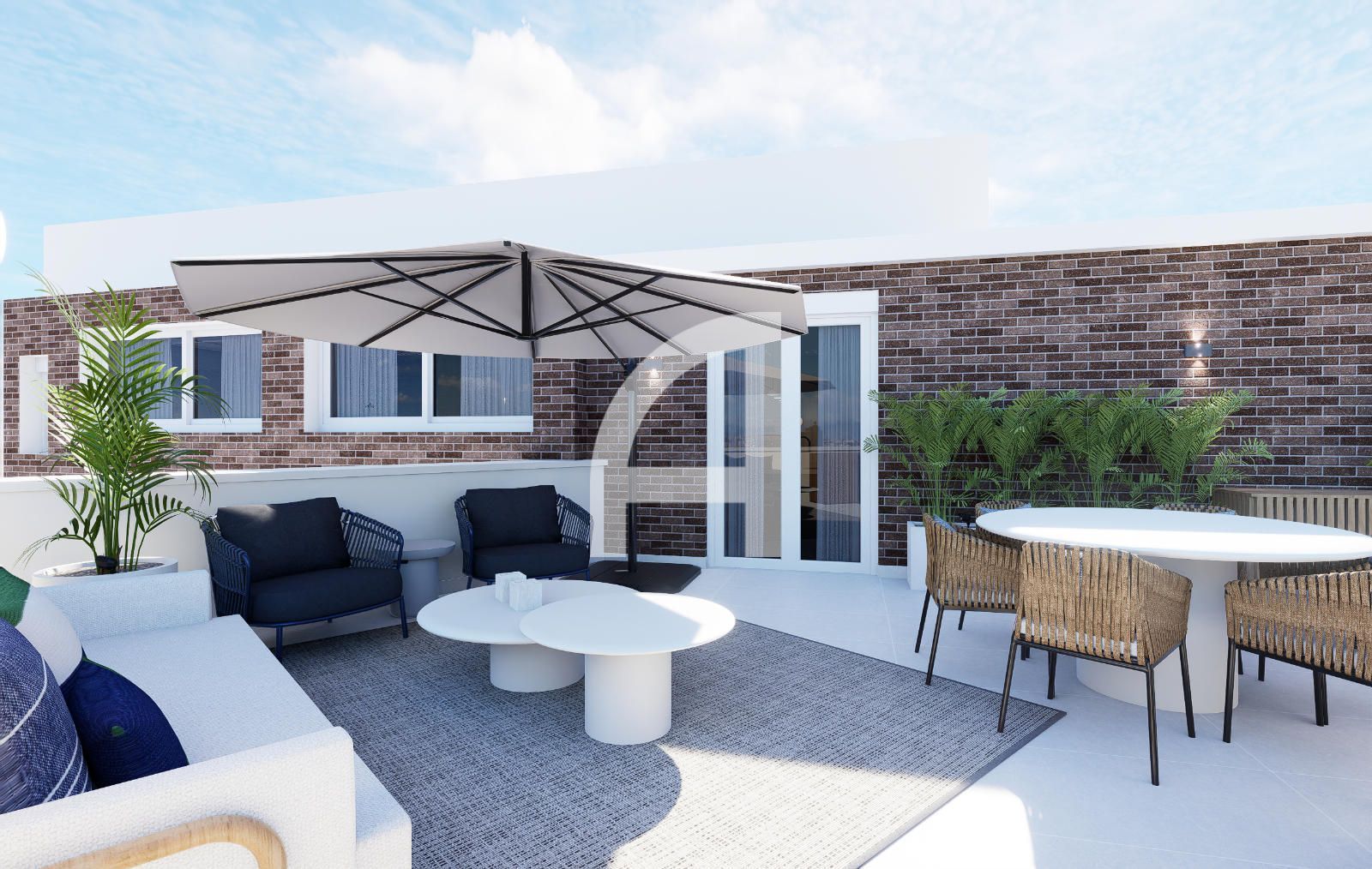 Terraza de Piso en venta en  Madrid Capital con Aire acondicionado, Calefacción y Terraza