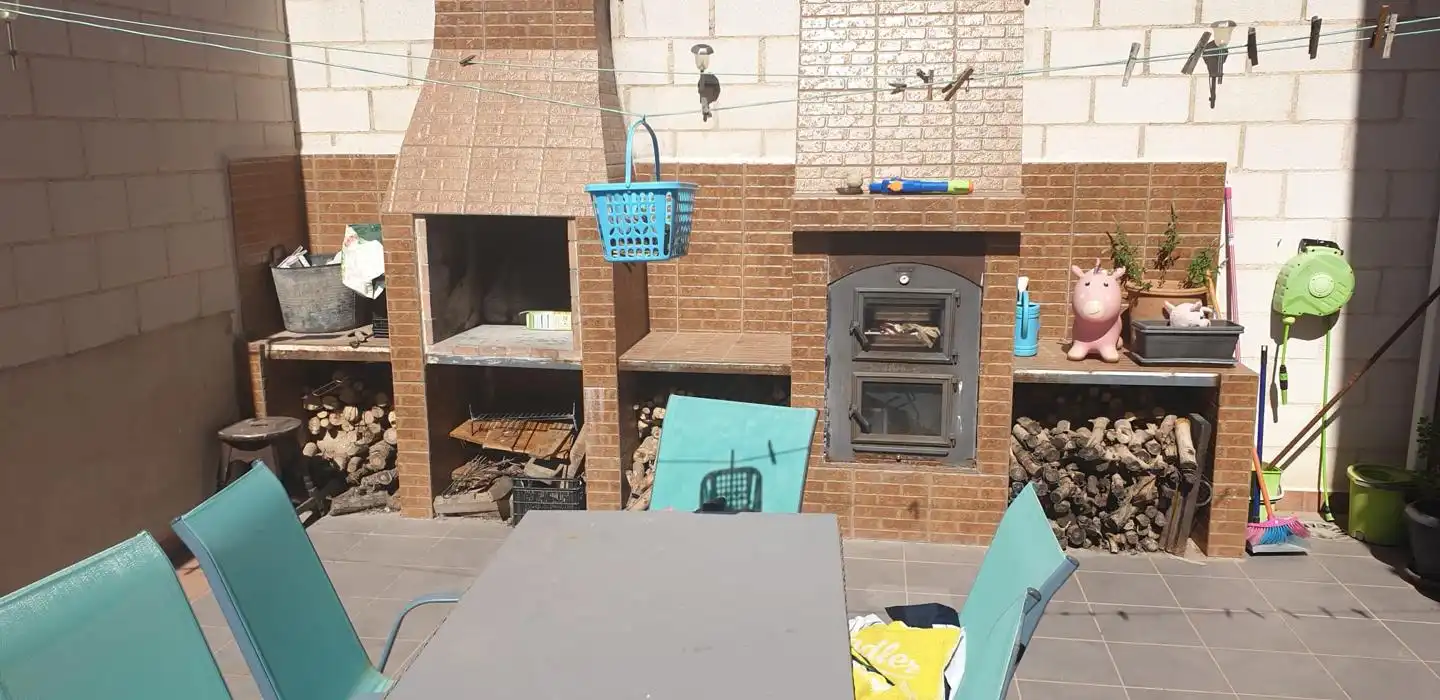 Terraza de Casa adosada en venta en Saelices con Calefacción
