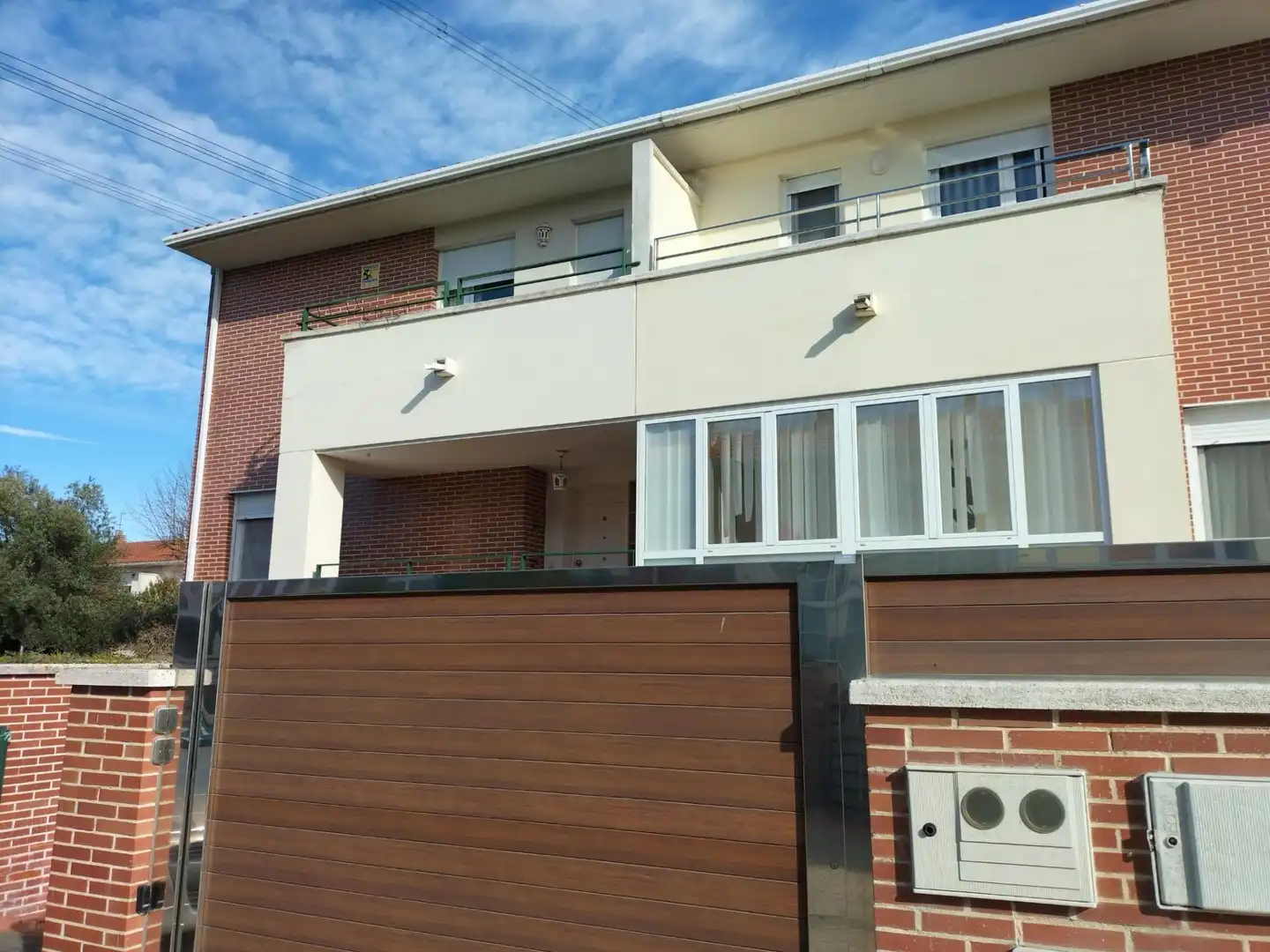 Vista exterior de Casa o chalet en venta en Villalobón con Calefacción, Jardín privado y Parquet