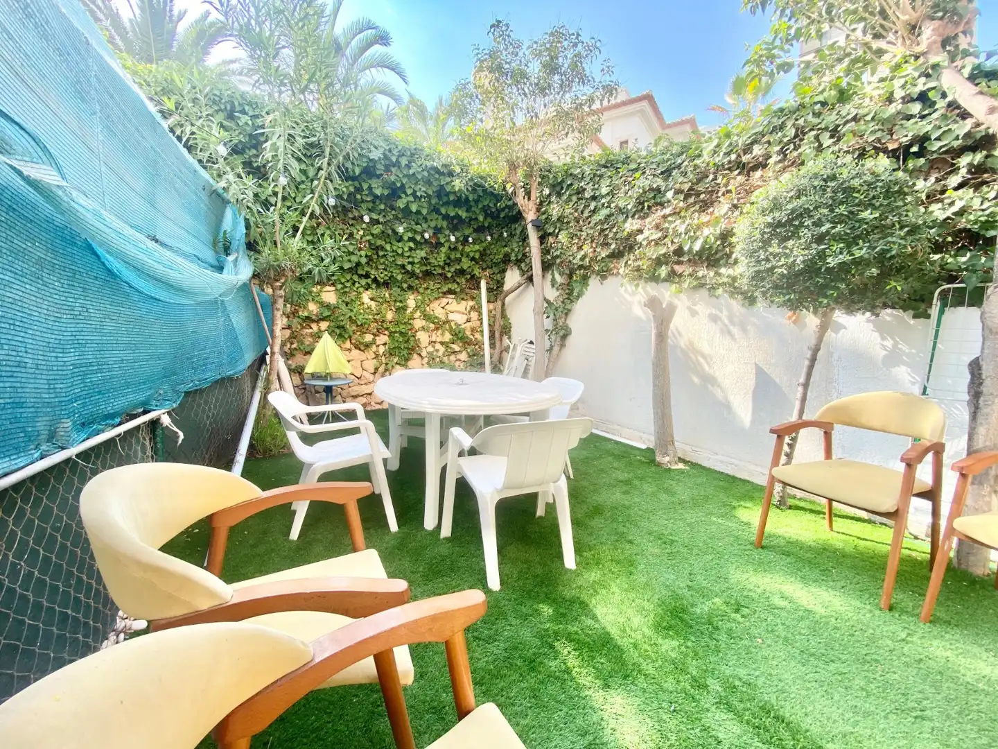 Terraza de Casa o chalet de alquiler en Benidorm con Aire acondicionado, Terraza y Piscina