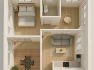 Apartment for sale in  Madrid Capital  with Air Conditioner, Terrace and Storage room