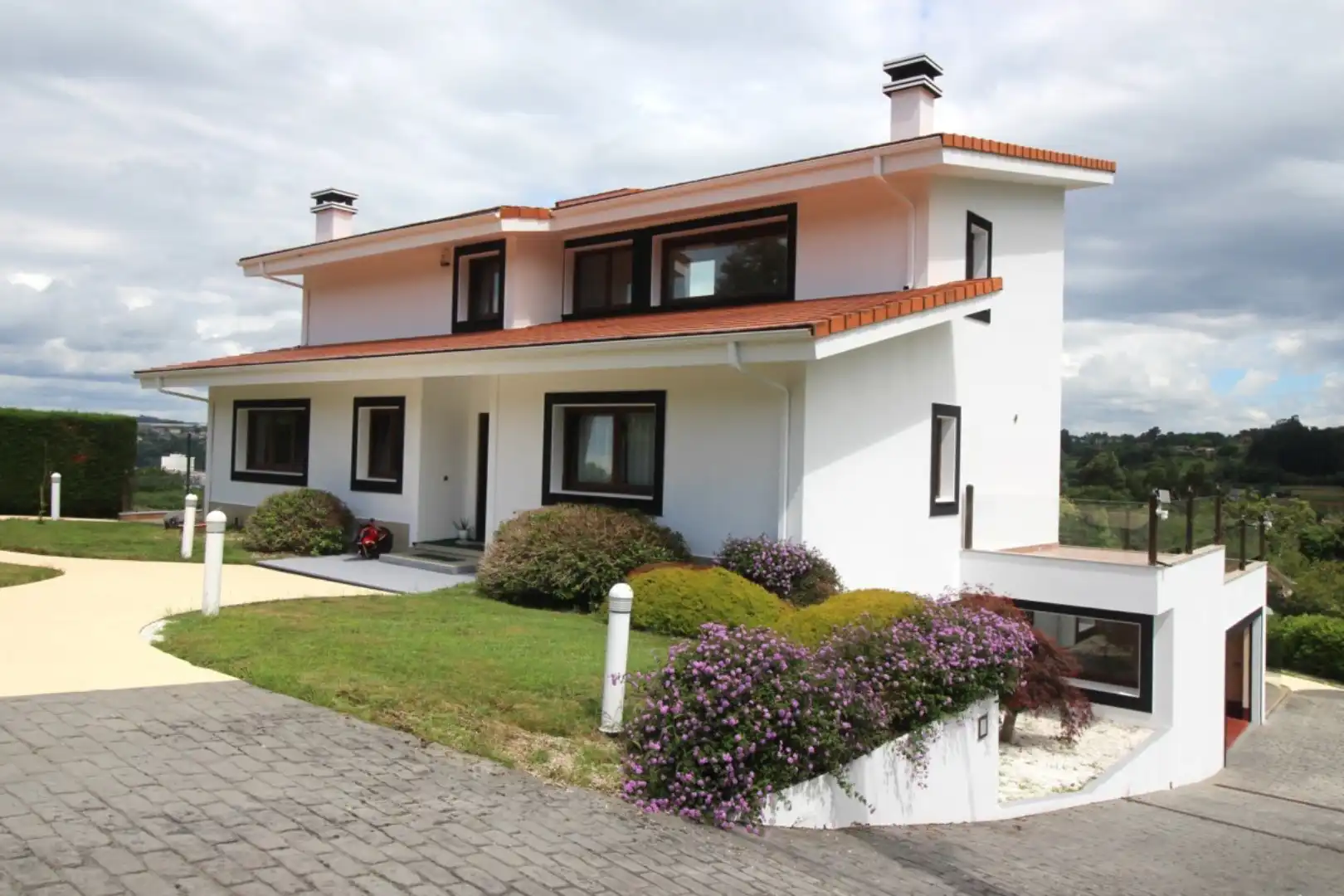 Exterior view of Houses for sale in Betanzos  with Heating, Terrace and Storage room