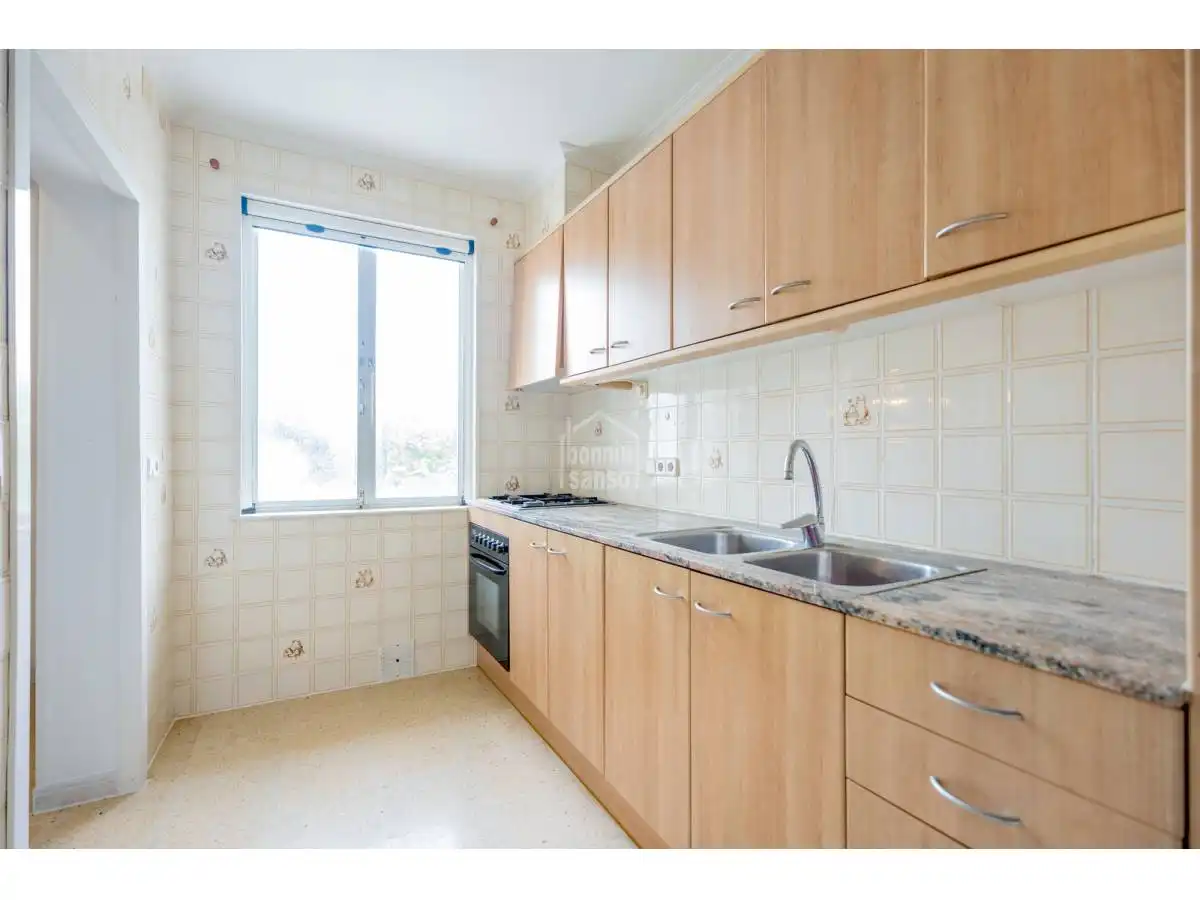 Cuina de Apartament en venda en Maó - Mahón amb Jardí privat i Terrassa