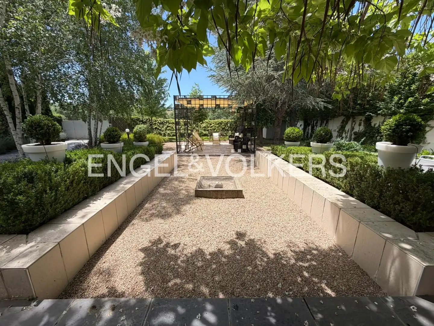 Terraza de Casa o chalet de alquiler en Soto del Real con Aire acondicionado, Calefacción y Jardín privado