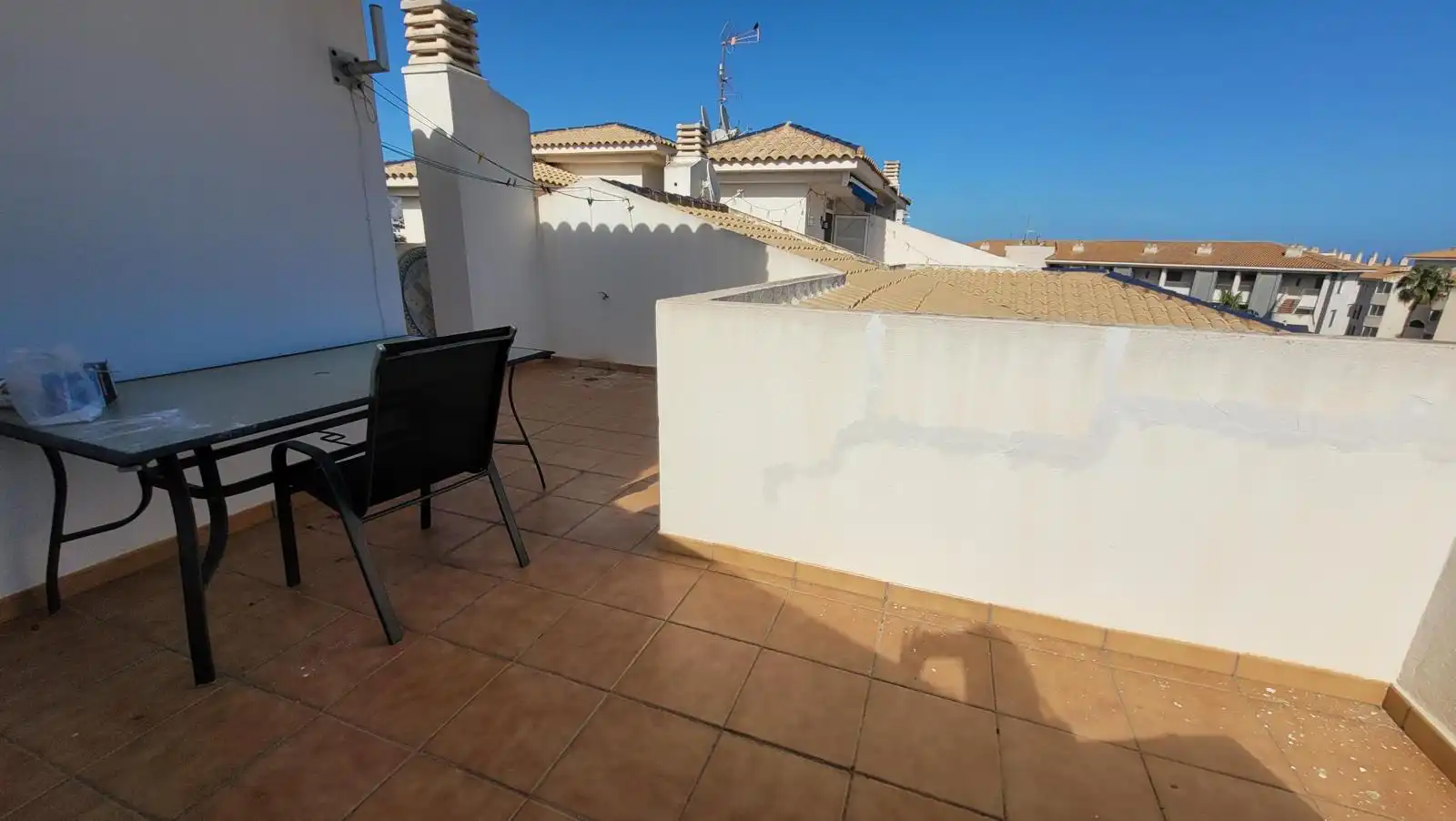 Terrasse von Dachboden zum Verkauf in L'Alfàs del Pi mit Klimaanlage, Terrasse und Möbliert