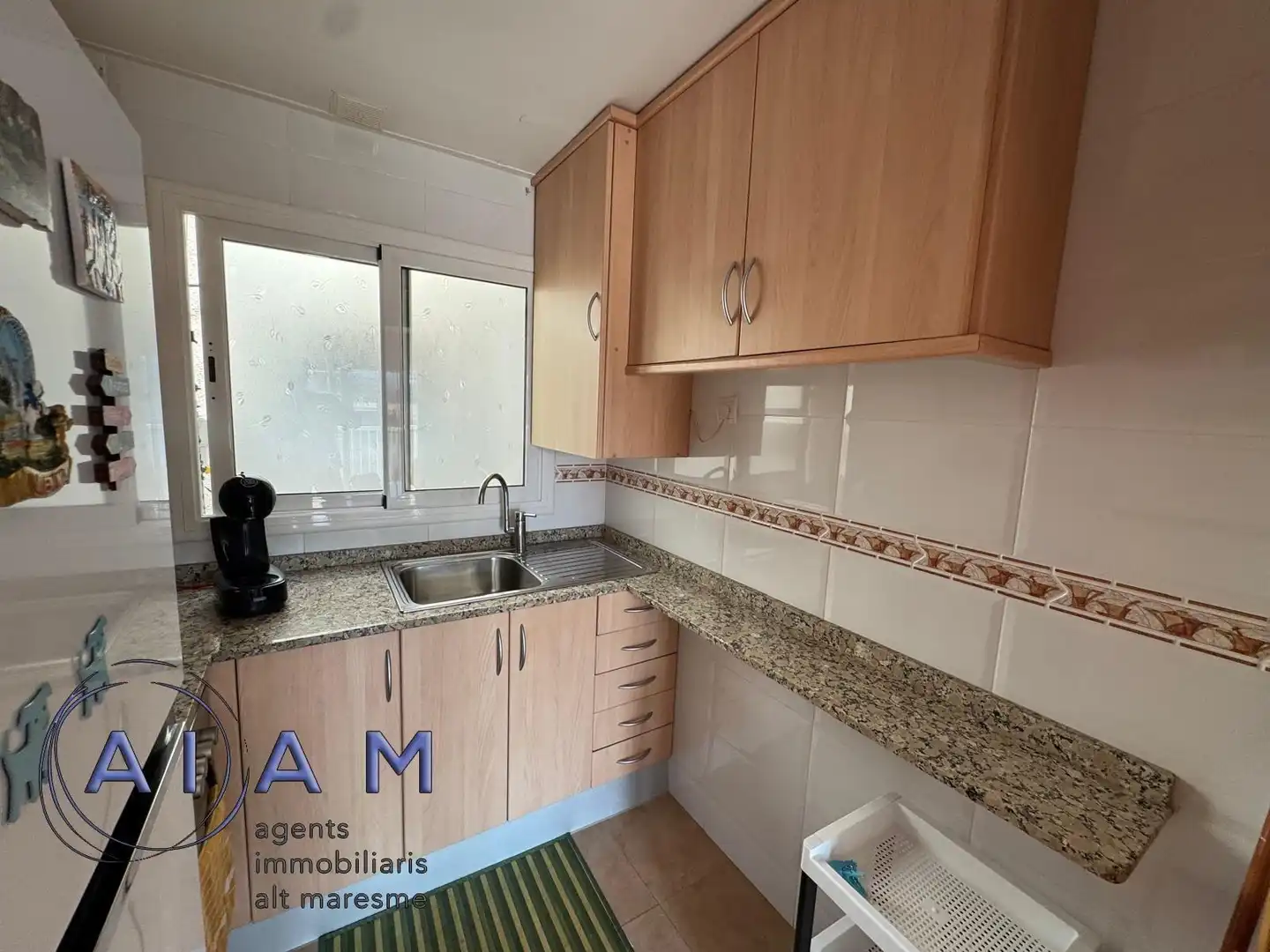 Kitchen of Flat for sale in Pineda de Mar  with Air Conditioner, Heating and Parquet flooring