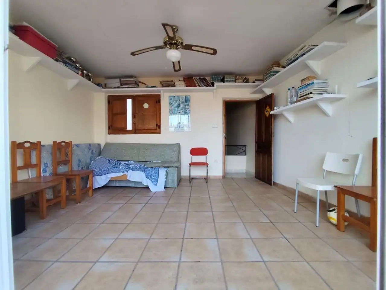 Sala d'estar de Casa adosada en venda en Castalla amb Aire condicionat, Calefacció i Terrassa