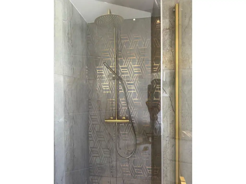 Bathroom of Houses for rent in Torremolinos  with Air Conditioner, Private garden and Terrace