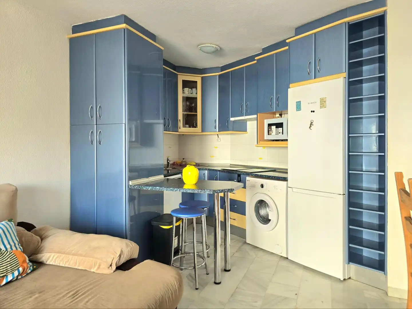 Cuina de Apartament de lloguer en Estepona Pueblo