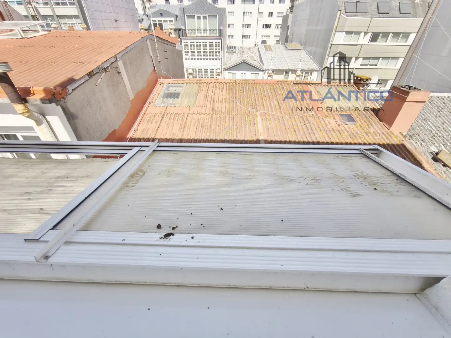 Balcony of Flat for rent in A Coruña Capital   with Heating, Parquet flooring and Furnished