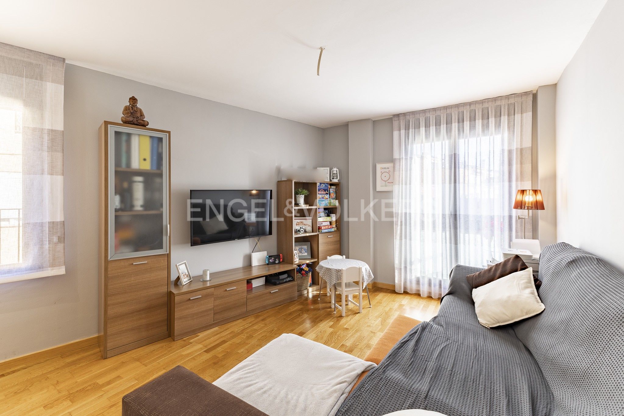 Sala d'estar de Apartament en venda en Vilassar de Dalt amb Aire condicionat, Calefacció i Parquet