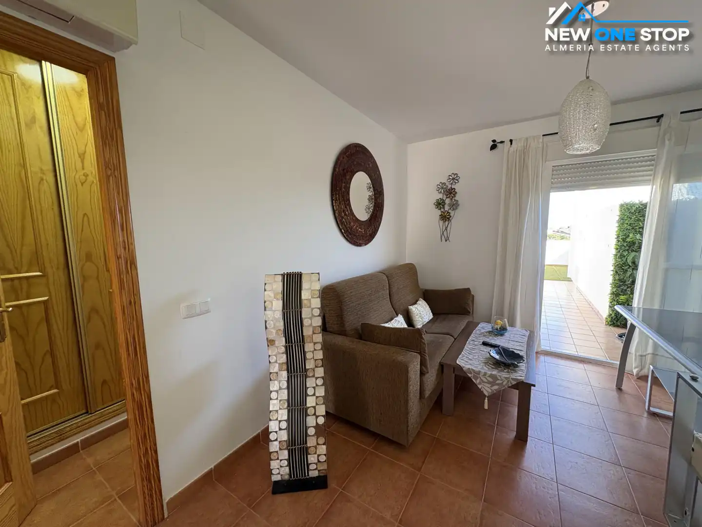Sala d'estar de Àtic en venda en Mojácar amb Aire condicionat, Calefacció i Terrassa
