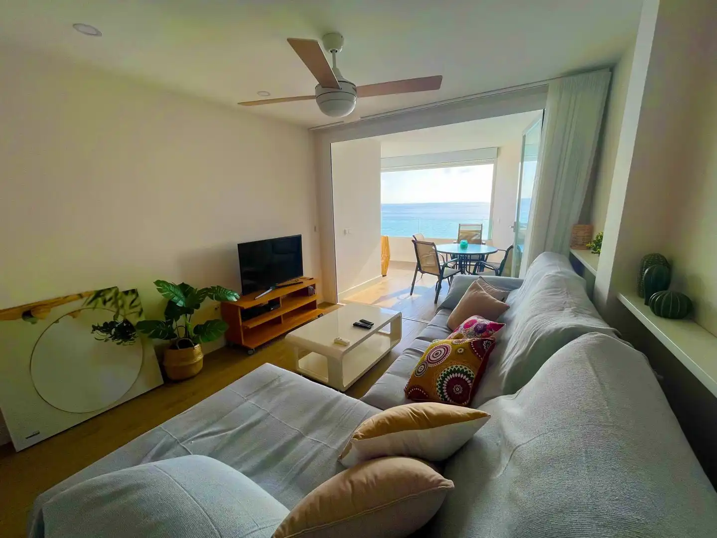 Sala d'estar de Apartament de lloguer en Almuñécar amb Terrassa