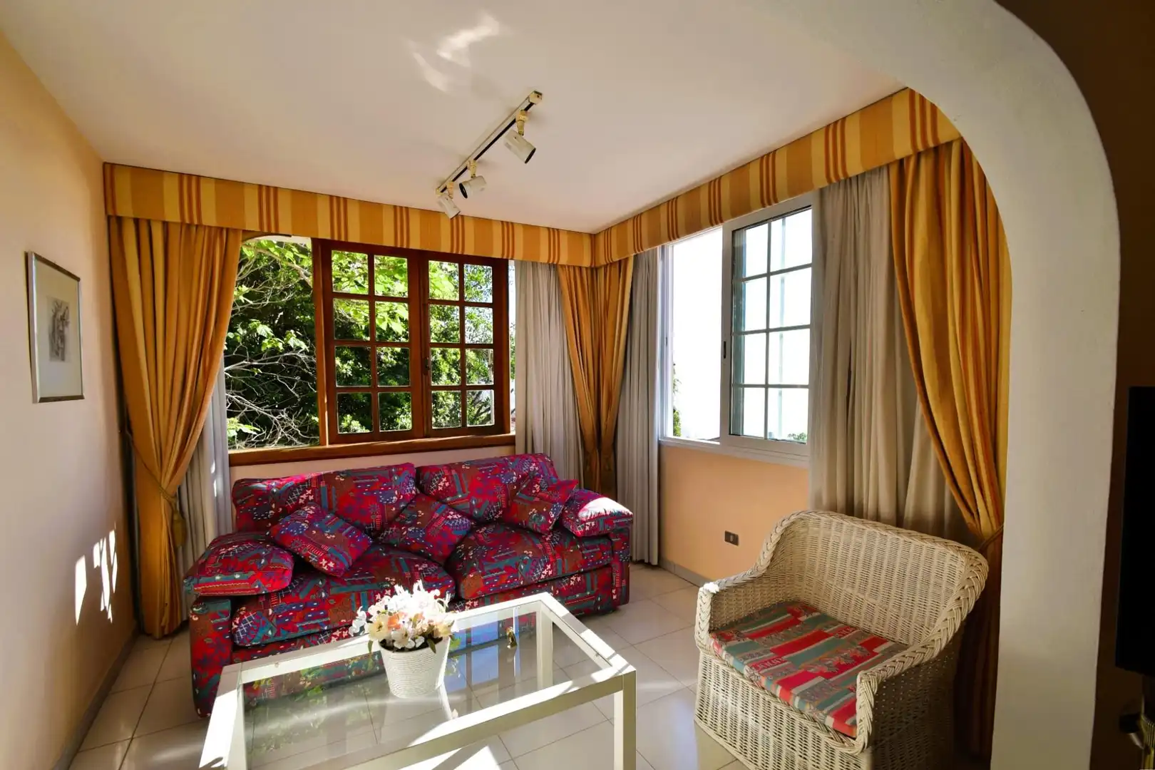 Living room of Houses for sale in La Matanza de Acentejo  with Heating, Private garden and Terrace