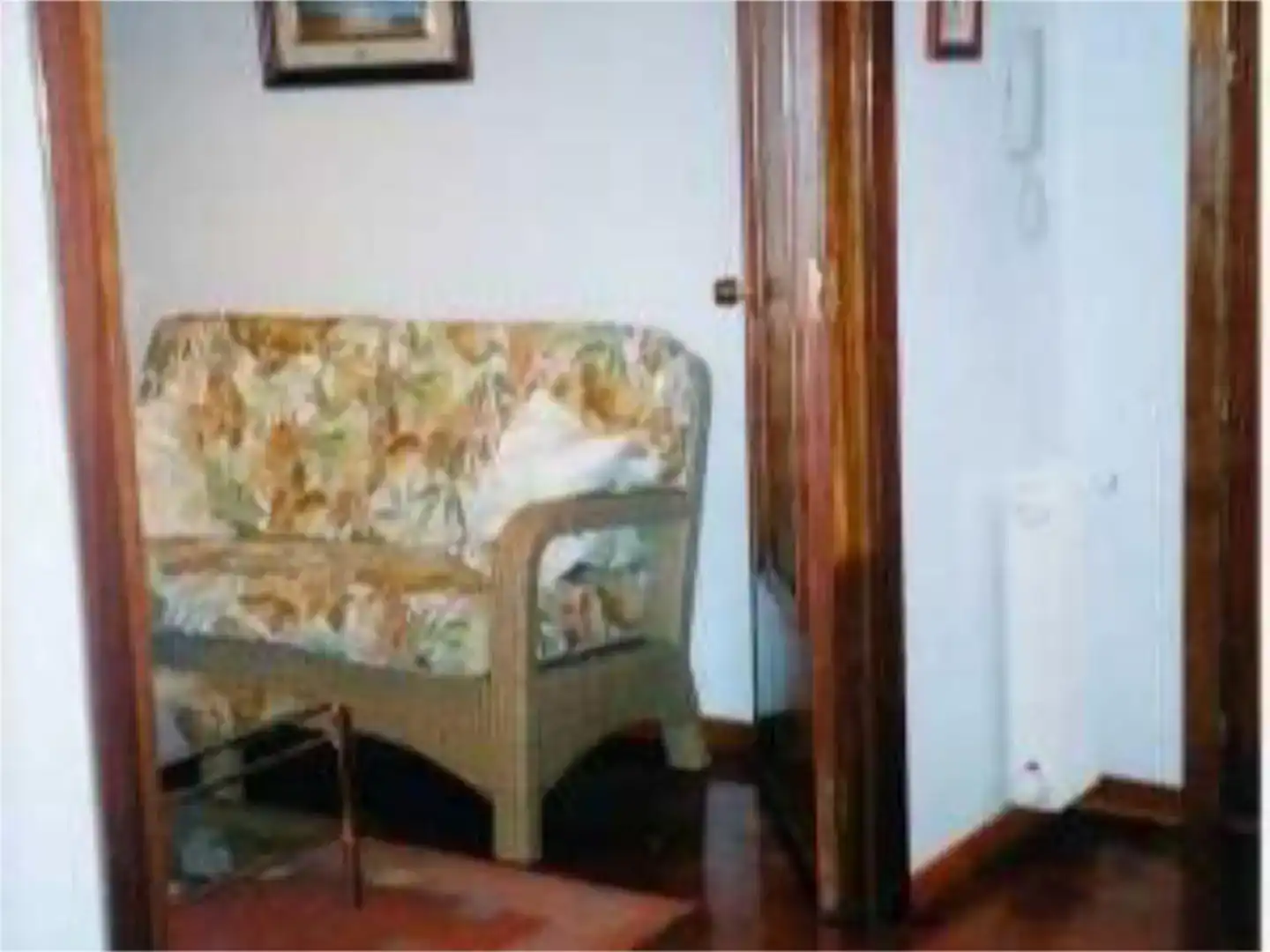 Sala de estar de Piso para compartir en Madrid con Parquet, Amueblado y Balcón
