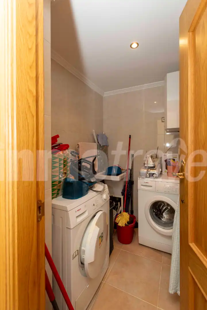 Cocina de Apartamento en venta en Sanxenxo con Parquet, Terraza y Trastero