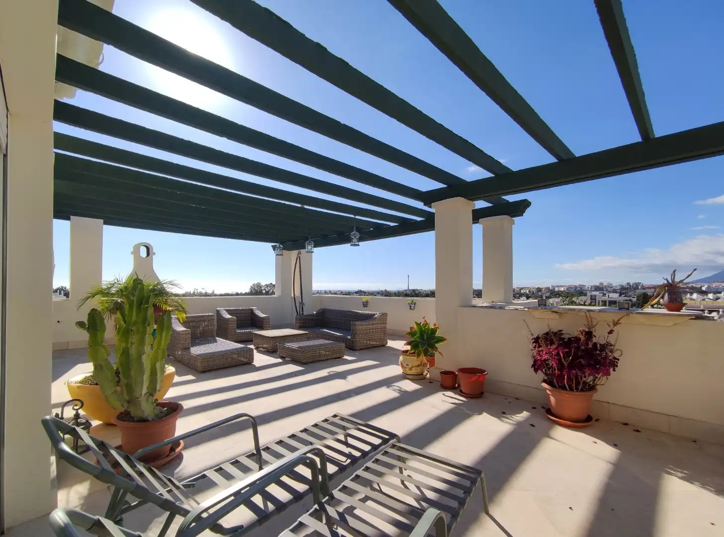 Terrace of Attic for sale in Marbella  with Air Conditioner, Terrace and Swimming Pool