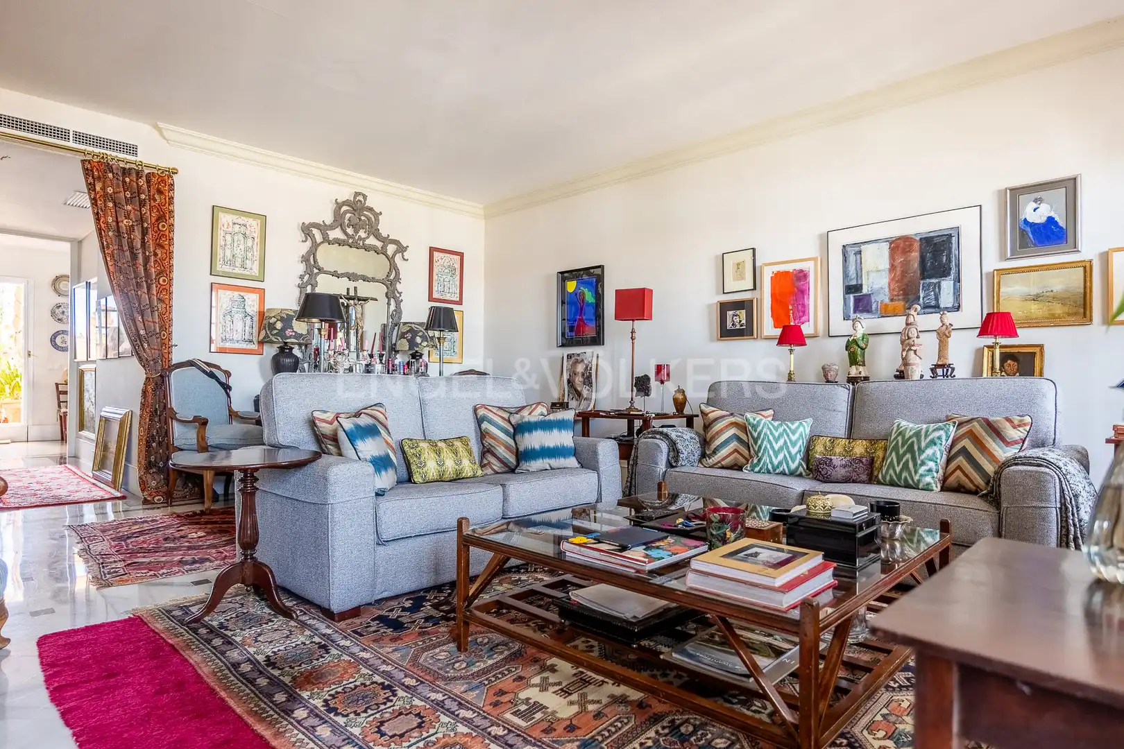 Sala de estar de Ático en venta en Sevilla con Aire acondicionado, Calefacción y Terraza