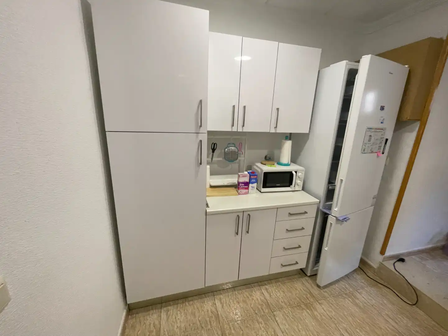 Cuina de Pis de lloguer en Murcia amb Aire condicionat, Calefacció i Moblat