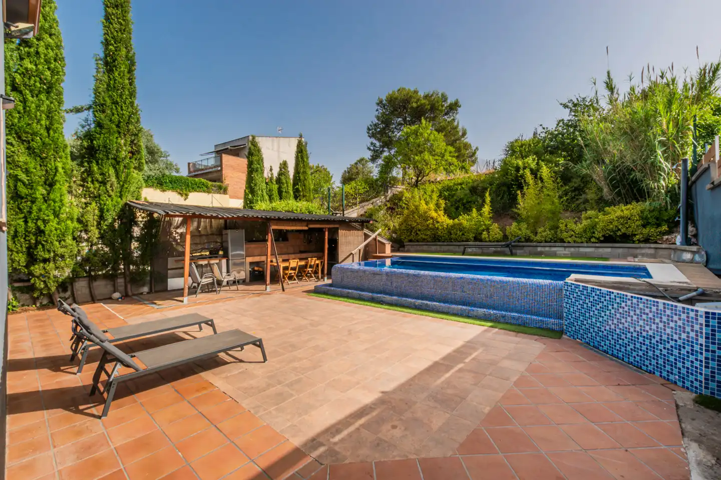 Terrassa de Casa o xalet en venda en Vacarisses amb Aire condicionat, Calefacció i Jardí privat