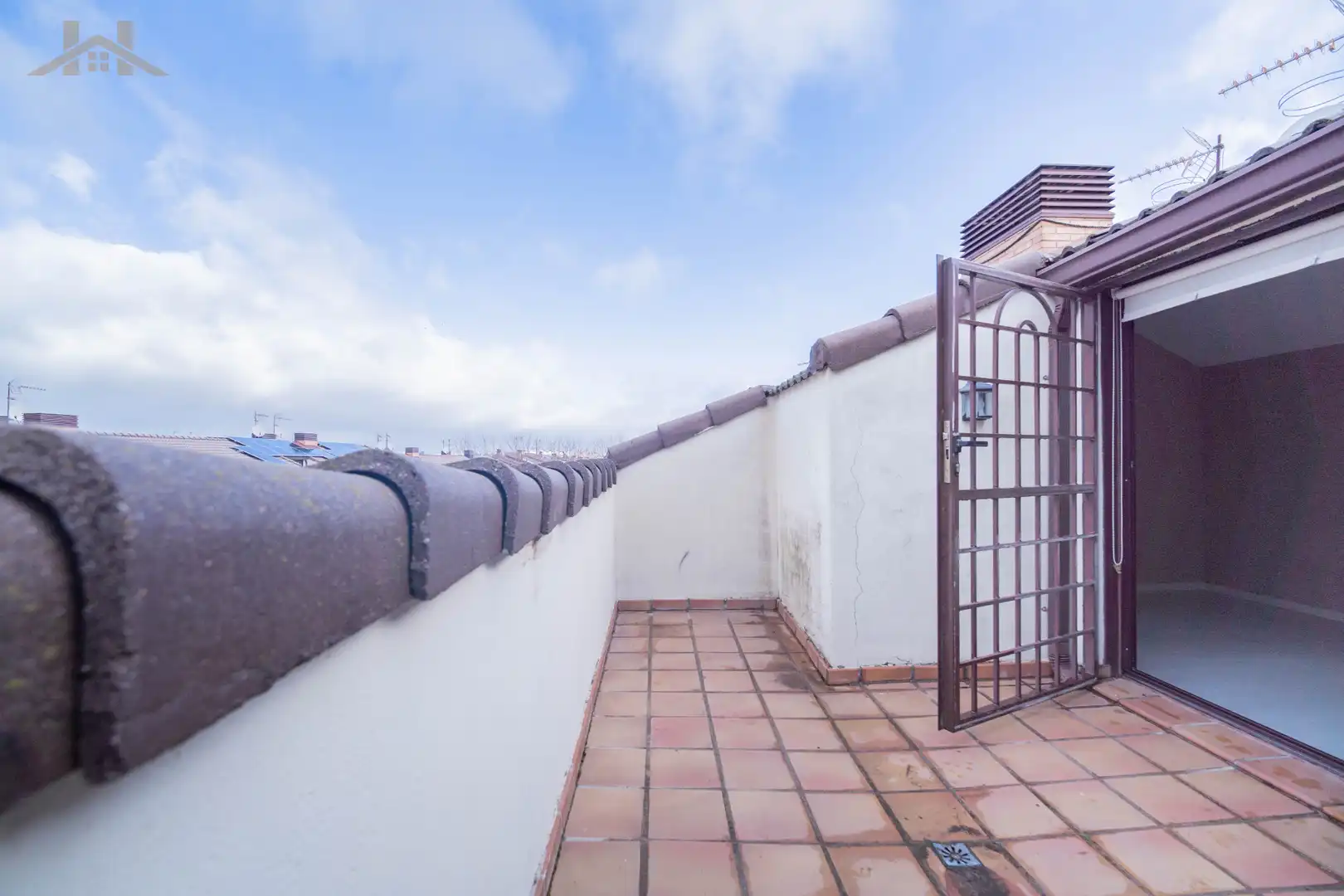 Terraza de Casa adosada en venta en Valdemoro con Jardín privado y Piscina comunitaria