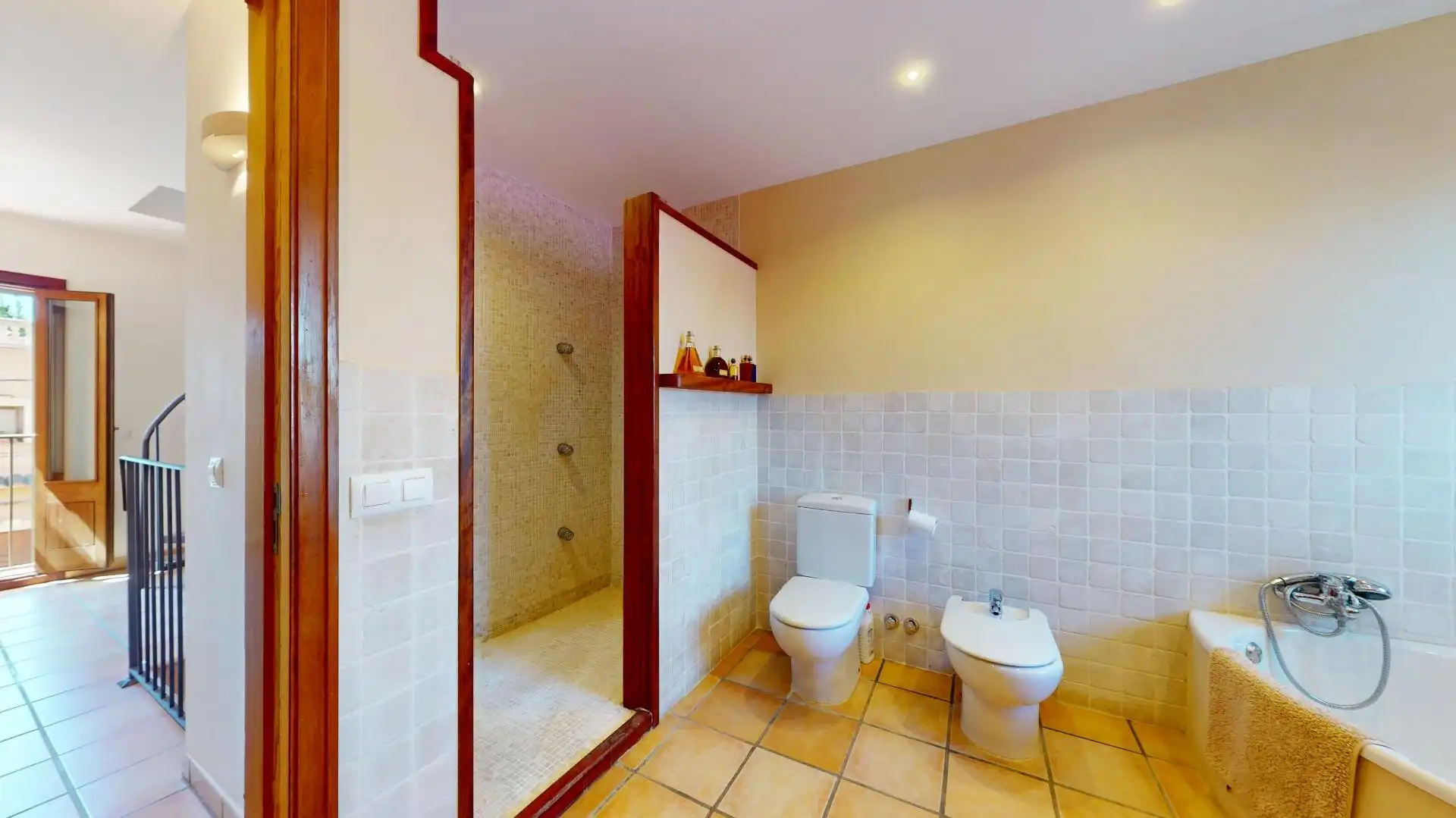 Bany de Casa o xalet en venda en  Palma de Mallorca amb Aire condicionat, Jardí privat i Terrassa