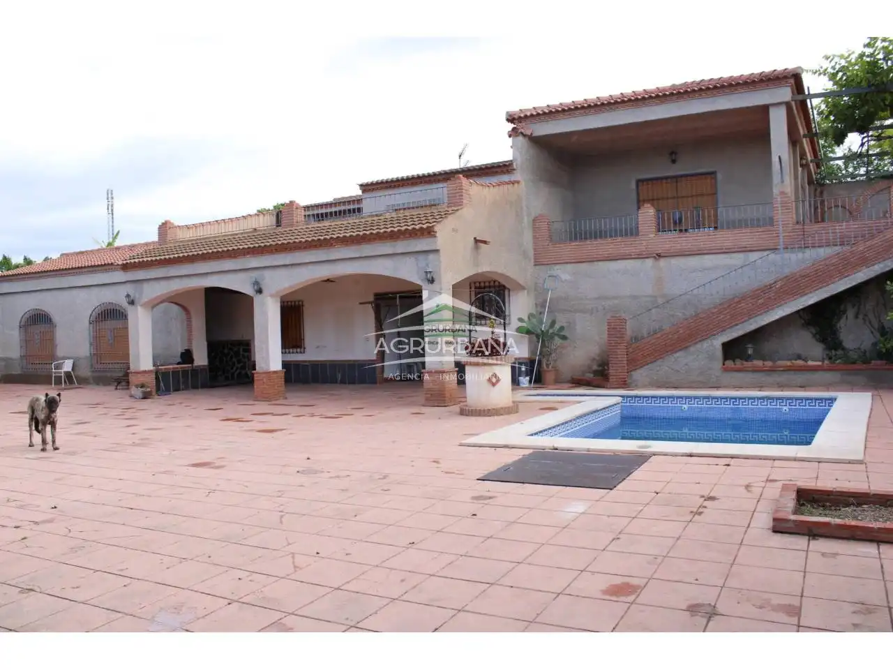Vista exterior de Finca rústica en venta en Motril con Terraza y Piscina