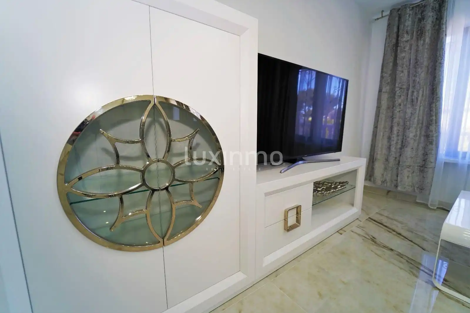 Sala de estar de Casa o chalet en venta en La Nucia con Aire acondicionado, Terraza y Trastero