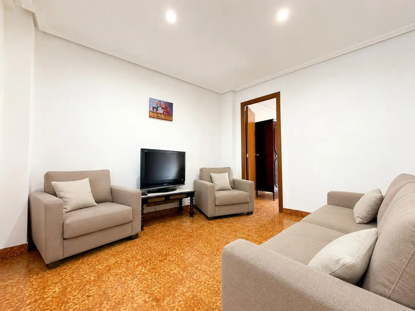 Living room of Houses for sale in Museros  with Terrace and Balcony