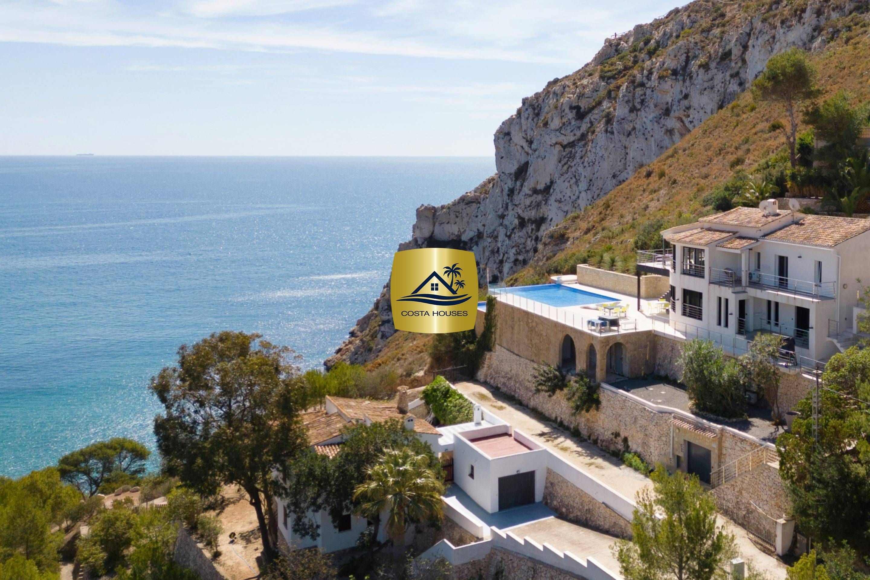 Exterior view of House or chalet for sale in Jávea / Xàbia  with Air Conditioner, Heating and Private garden